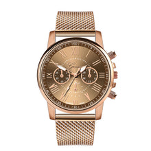 Load image into Gallery viewer, Luxury Quartz Watch For Women Female Men Lovers Couple mujer Wristwatch Milanese Stainless Steel Dial Band 2019 New Arrival