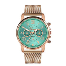 Load image into Gallery viewer, Luxury Quartz Watch For Women Female Men Lovers Couple mujer Wristwatch Milanese Stainless Steel Dial Band 2019 New Arrival