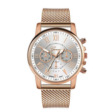 Load image into Gallery viewer, Luxury Quartz Watch For Women Female Men Lovers Couple mujer Wristwatch Milanese Stainless Steel Dial Band 2019 New Arrival