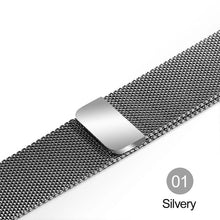 Load image into Gallery viewer, Milanese Loop For Apple Watch band strap 42mm/38mm iwatch 5/4/3/2/1Stainless Steel Link Bracelet wrist watchband magnetic buckle