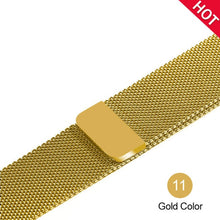 Load image into Gallery viewer, Milanese Loop For Apple Watch band strap 42mm/38mm iwatch 5/4/3/2/1Stainless Steel Link Bracelet wrist watchband magnetic buckle