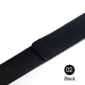 Milanese Loop For Apple Watch band strap 42mm/38mm iwatch 5/4/3/2/1Stainless Steel Link Bracelet wrist watchband magnetic buckle