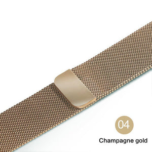 Milanese Loop For Apple Watch band strap 42mm/38mm iwatch 5/4/3/2/1Stainless Steel Link Bracelet wrist watchband magnetic buckle