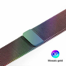 Load image into Gallery viewer, Milanese Loop For Apple Watch band strap 42mm/38mm iwatch 5/4/3/2/1Stainless Steel Link Bracelet wrist watchband magnetic buckle